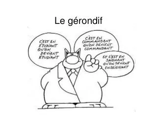 le g rondif