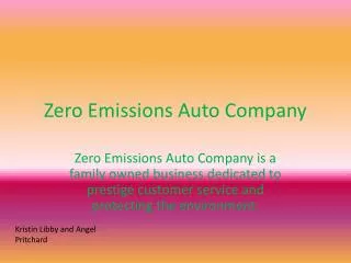 Zero Emissions Auto Company