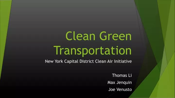 clean green transportation