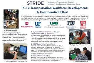 K-12 Transportation Workforce Development: A Collaborative Effort