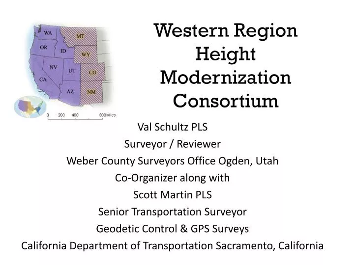 western region height modernization consortium