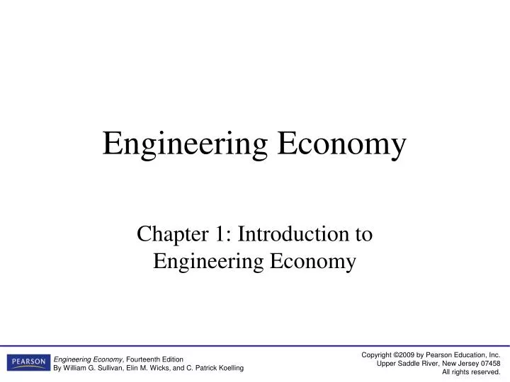 engineering economy