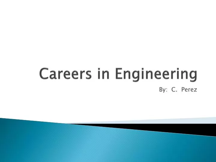 careers in engineering