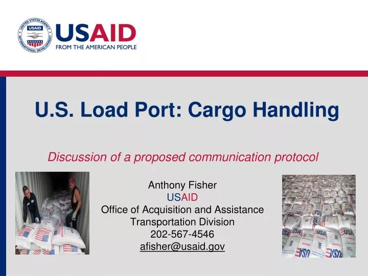 u s load port cargo handling