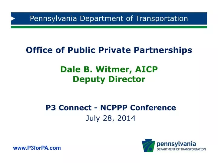 p3 connect ncppp conference july 28 2014