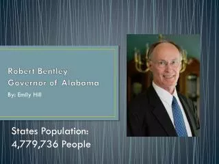 Robert Bentley Governor of Alabama