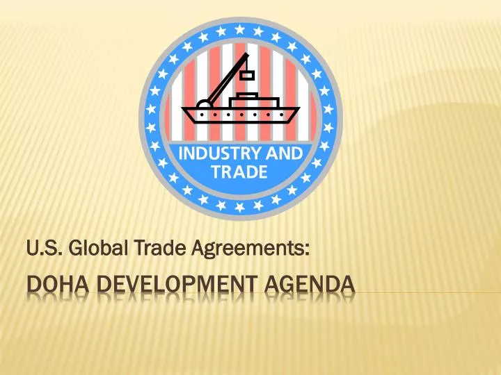 u s global trade agreements