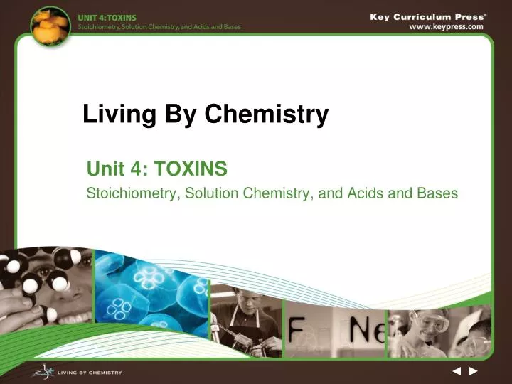 living by chemistry