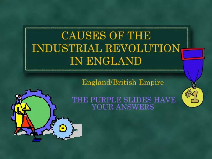 causes of the industrial revolution in england