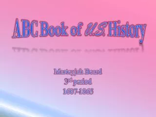 ABC Book of U.S. History