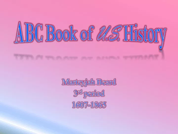 abc book of u s history