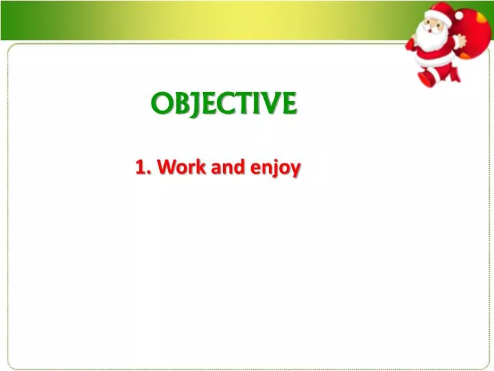 objective