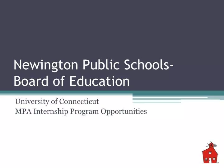newington public schools board of education