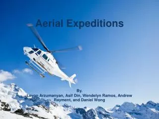Aerial Expeditions