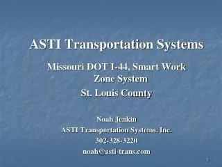 ASTI Transportation Systems