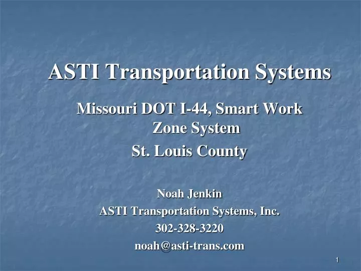 asti transportation systems
