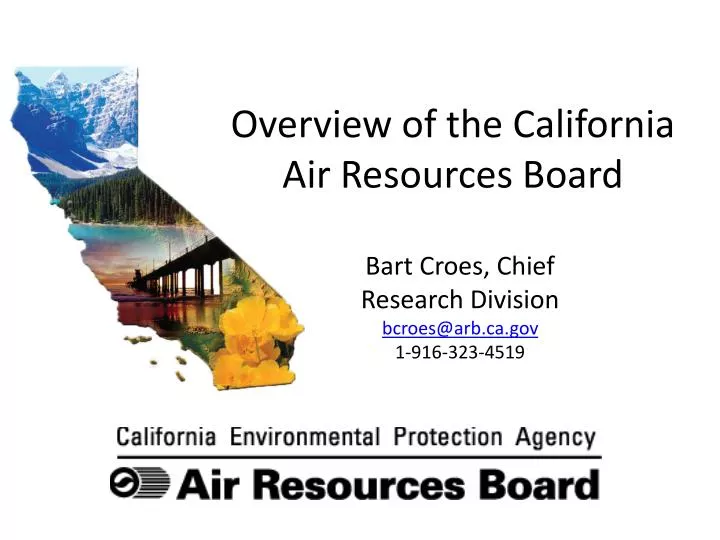 overview of the california air resources board
