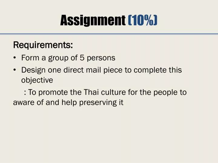 assignment 10