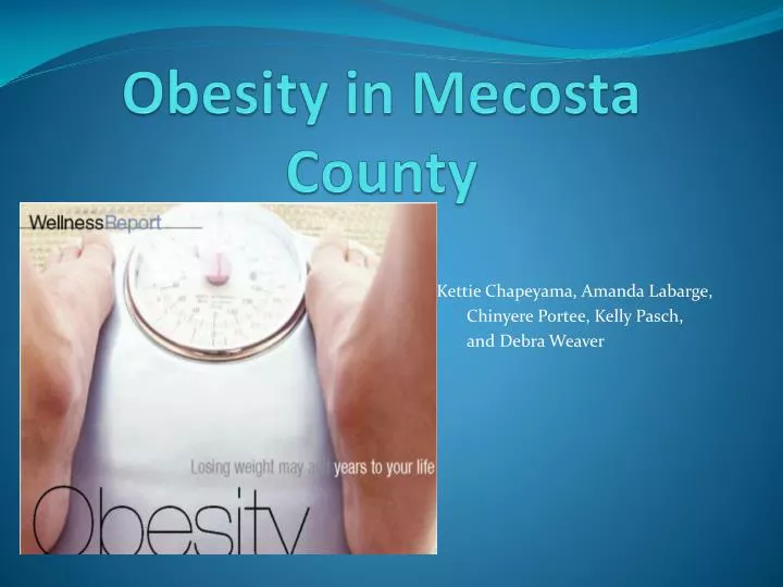 obesity in mecosta county