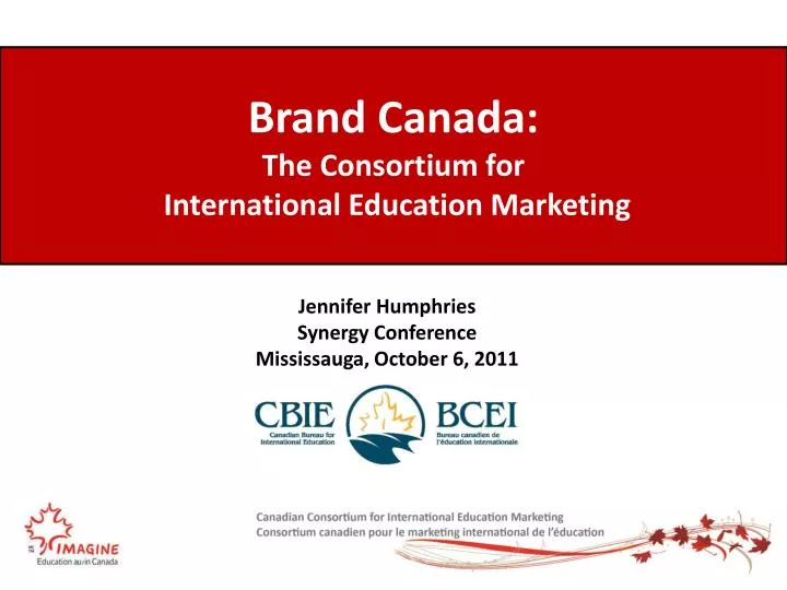 brand canada the consortium for international education marketing