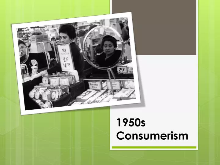 1950s consumerism