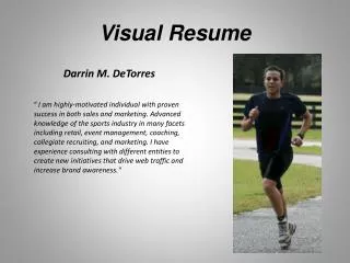 Visual Resume