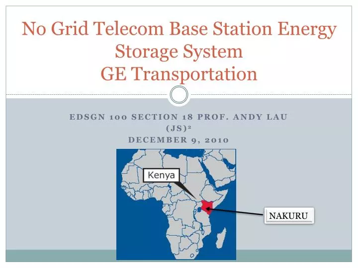 no grid telecom base station energy storage system ge transportation