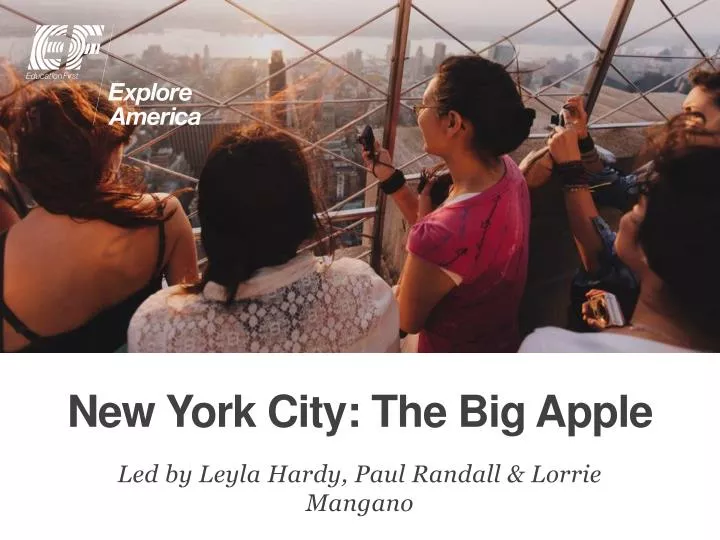 new york city the big apple
