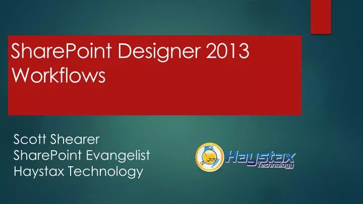 sharepoint designer 2013 workflows