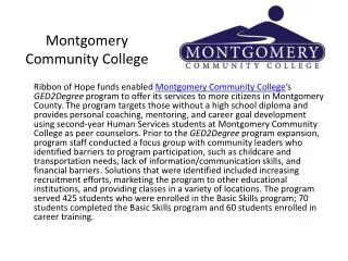 Montgomery Community College