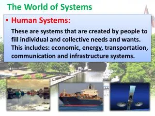 The World of Systems
