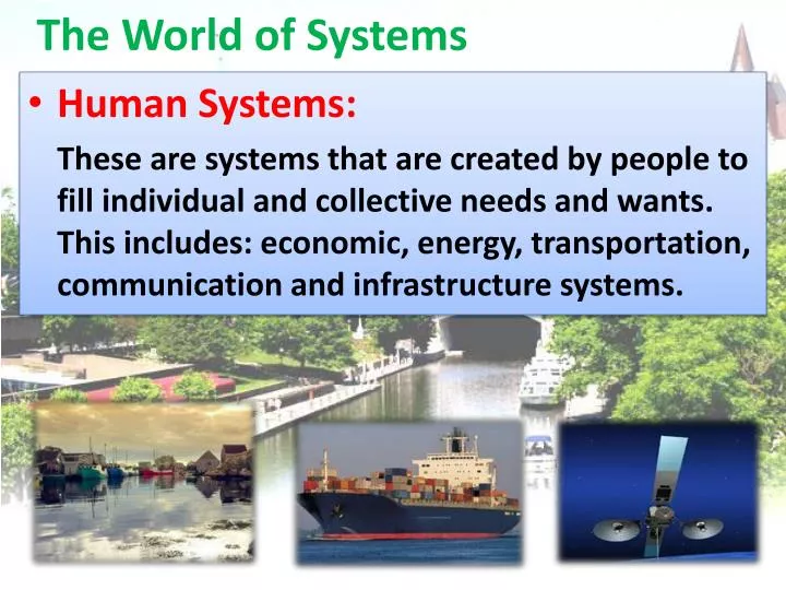 the world of systems