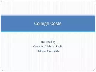 College Costs