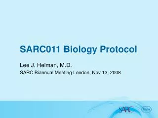 SARC011 Biology Protocol