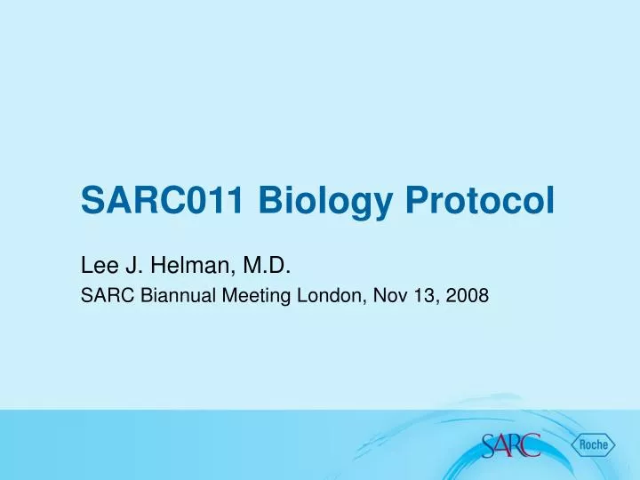 sarc011 biology protocol