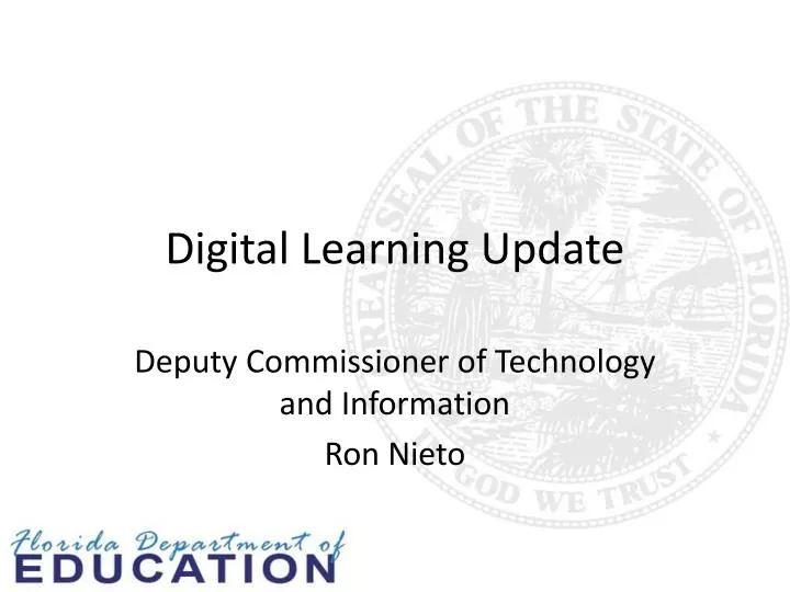 digital learning update