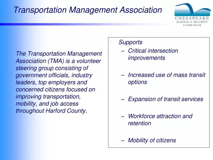 transportation management association