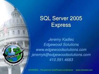 SQL Server 2005 Express
