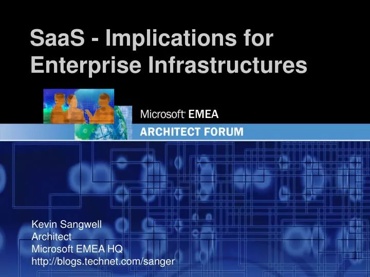 saas implications for enterprise infrastructures