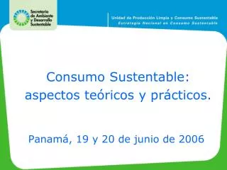 consumo sustentable aspectos te ricos y pr cticos