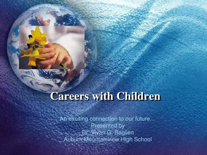 careers with children
