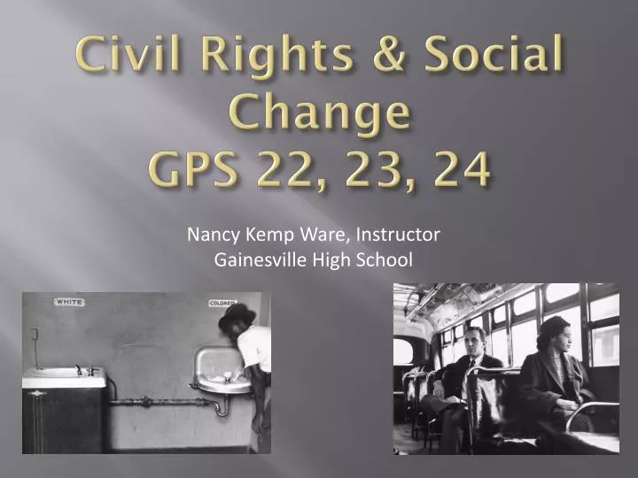 civil rights social change gps 22 23 24