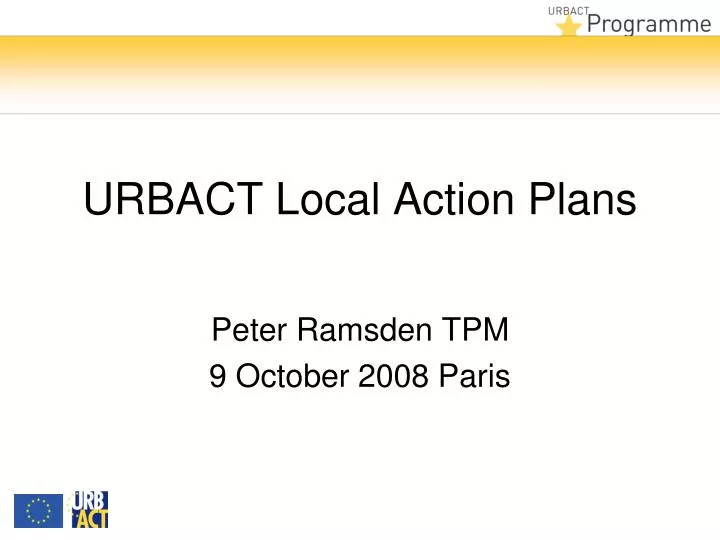urbact local action plans