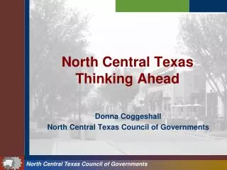 North Central Texas Thinking Ahead