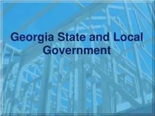 Georgia State and Local Government