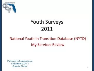 Youth Surveys 2011