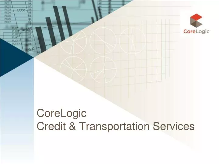 corelogic credit transportation services