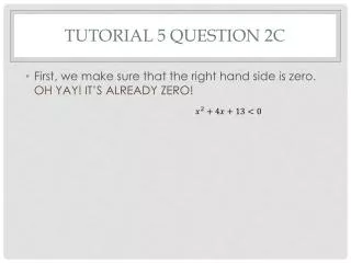 tutorial 5 question 2c