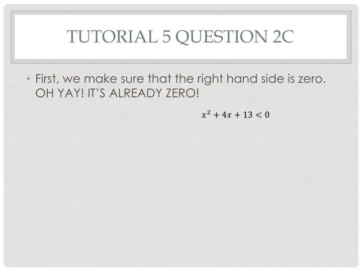 tutorial 5 question 2c