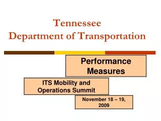 Tennessee Department of Transportation